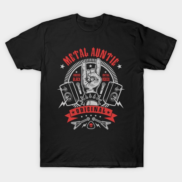 Metal Auntie T-Shirt by Olipop